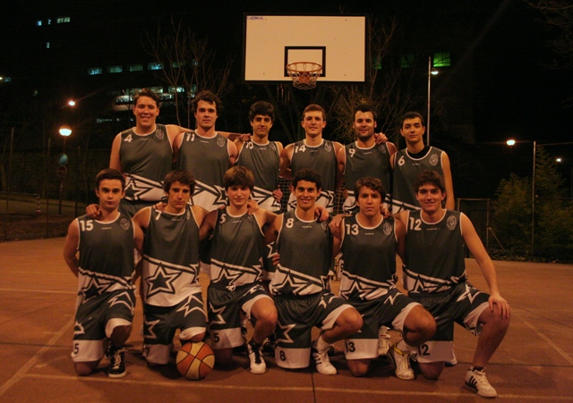 Victoria del equipo de Baloncesto