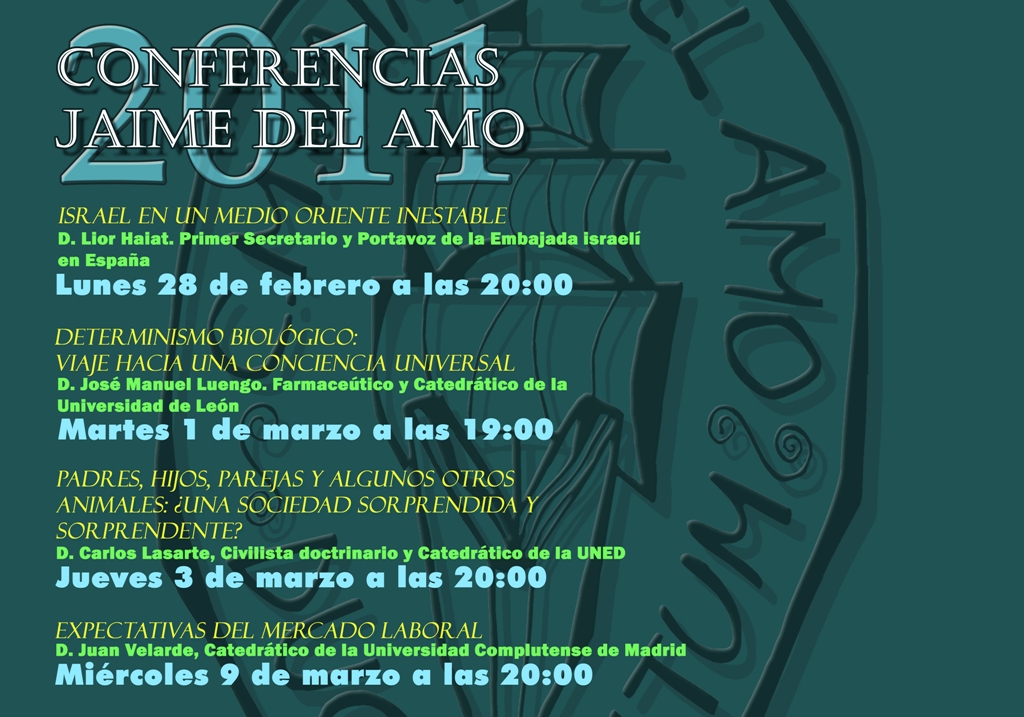 Conferencias Jaime del Amo 2011