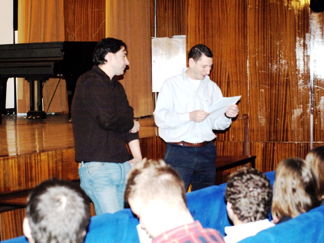 Master Class de Teatro.