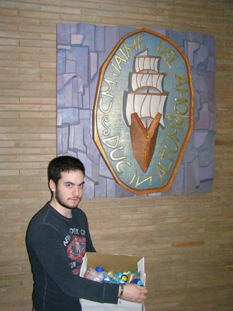 Tapones de plástico.