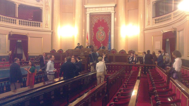 El Mayor en el Senado.
