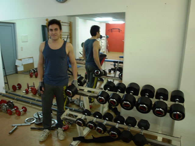 Gimnasio.
