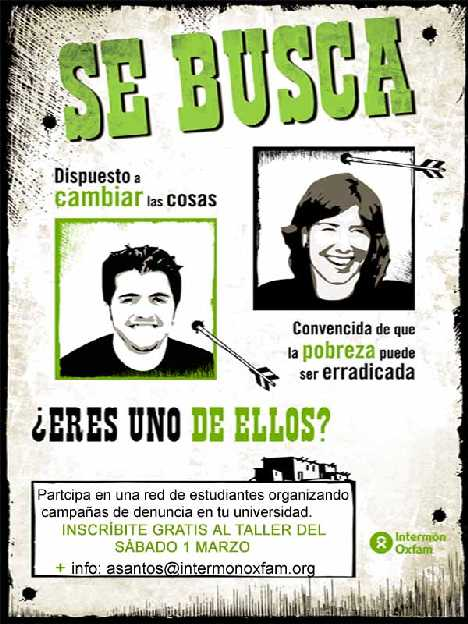 Invitación a luchar contra la pobreza en el mundo