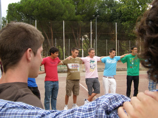 Los primeros en llegar