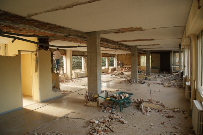 Siguen las obras
