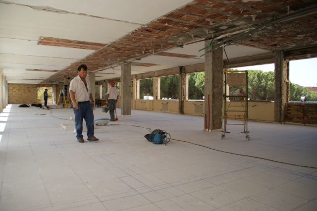 Seguimos con las obras