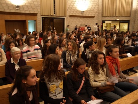 Eucaristía de inauguración del curso en el C. M. Vedruna
