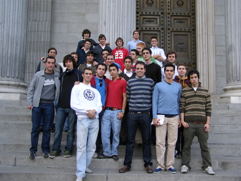 Visita de los Colegiales al Congreso de los Diputados