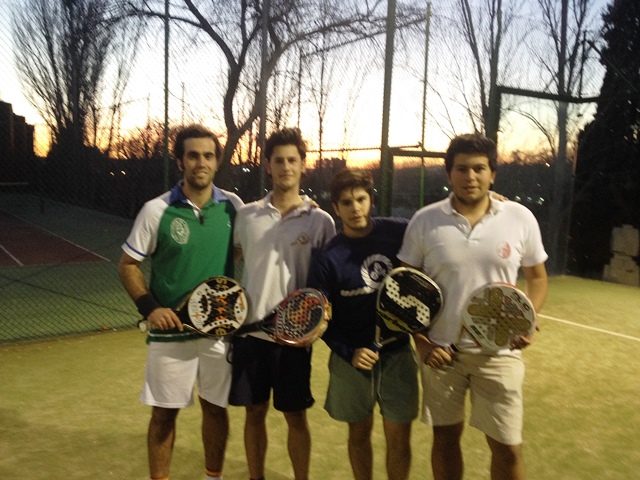 Pádel a cuartos.