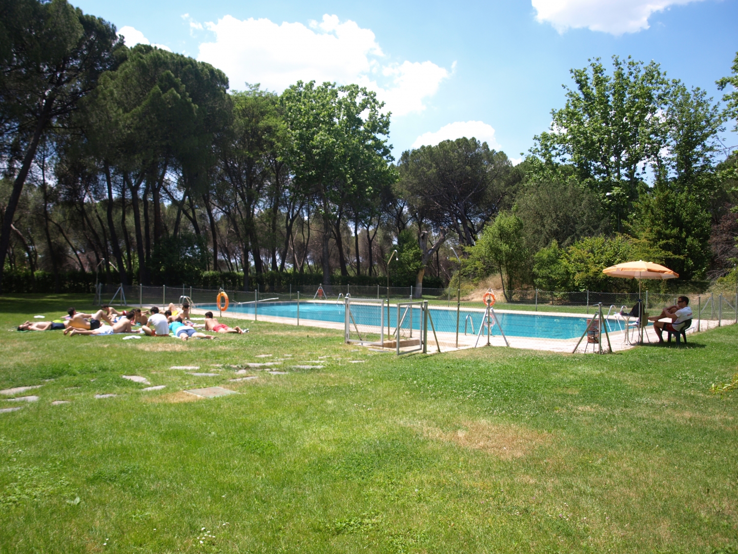 Temporada de estudio y piscina