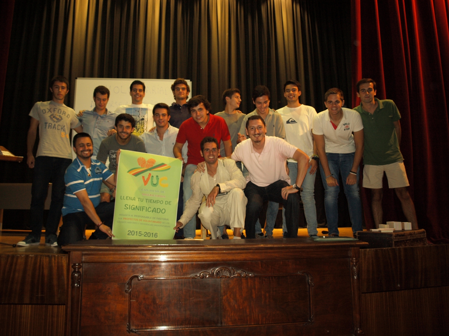 Presentación del Voluntariado Univesitario Conjunto