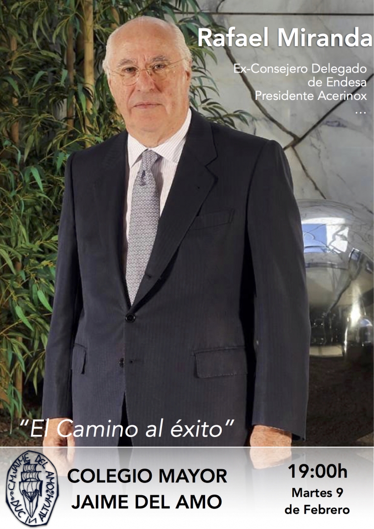 «El camino al éxito», por D. Rafael Miranda