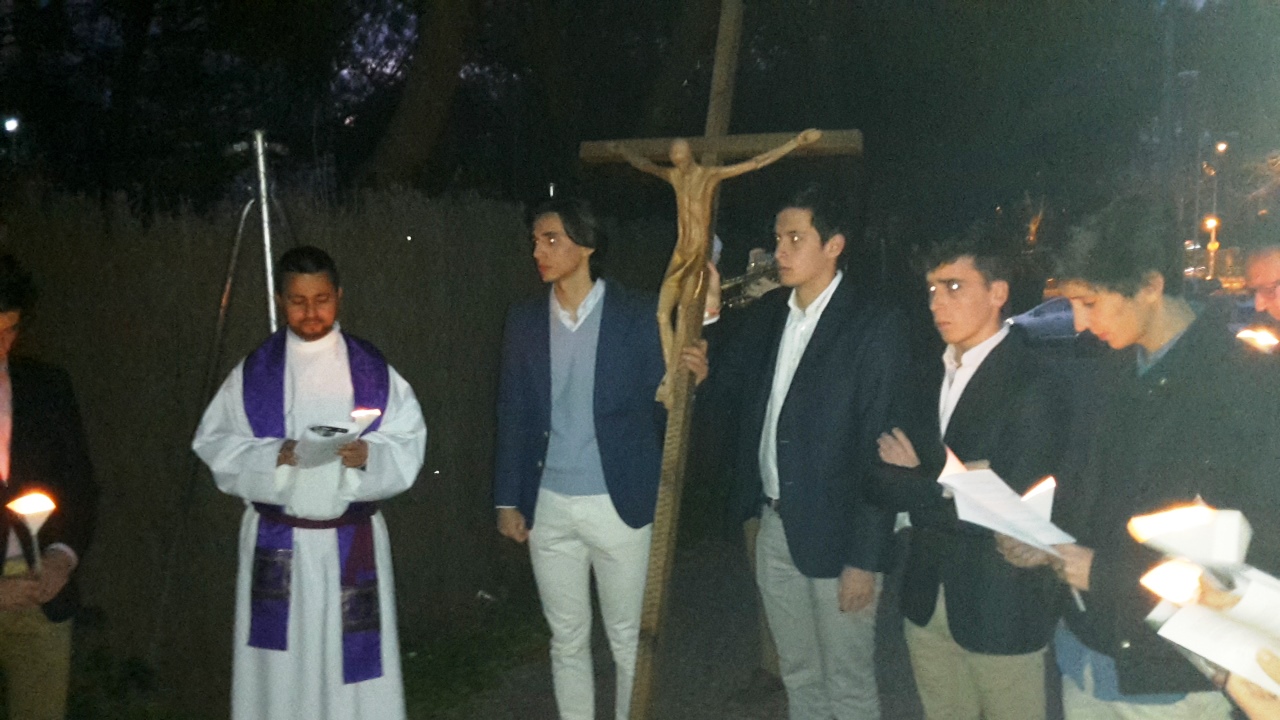 Via Crucis del Colegio