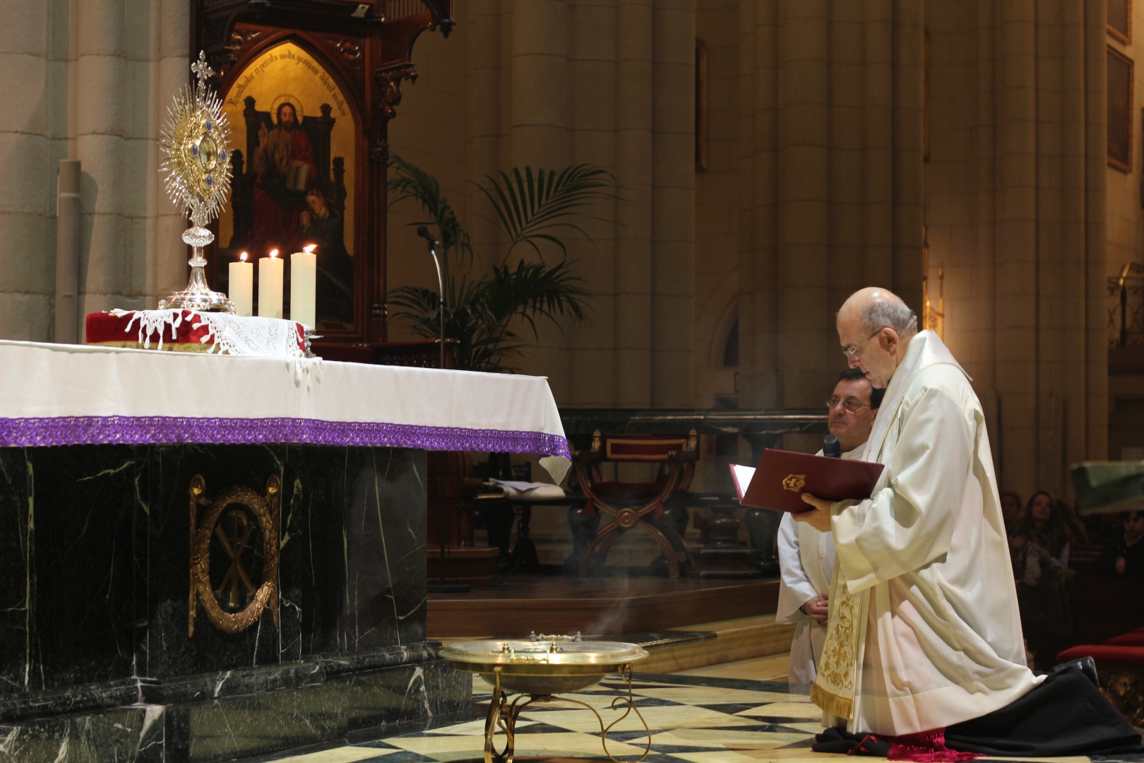 Oración Joven en la Catedral