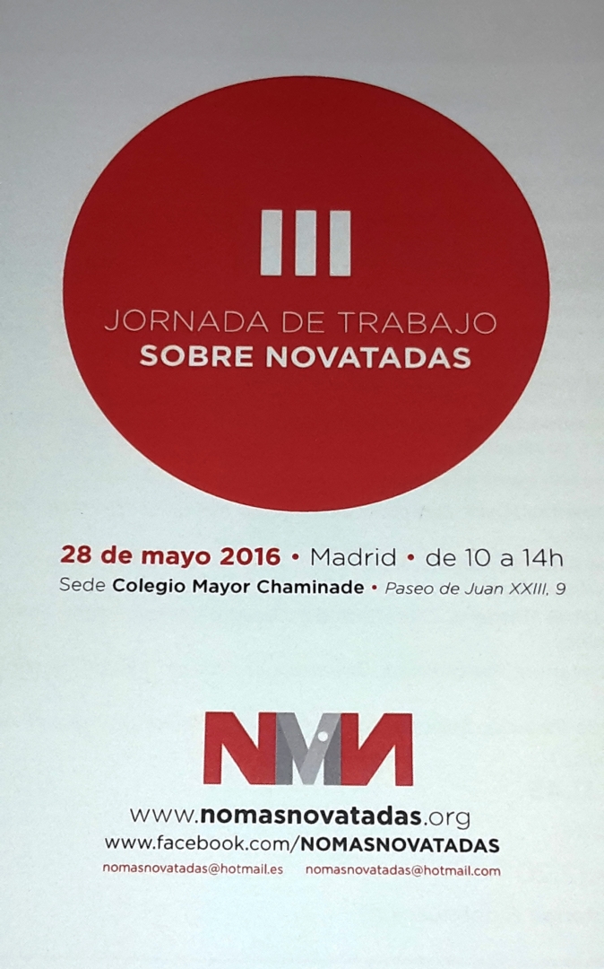 III Jornadas de trabajo sobre novatadas