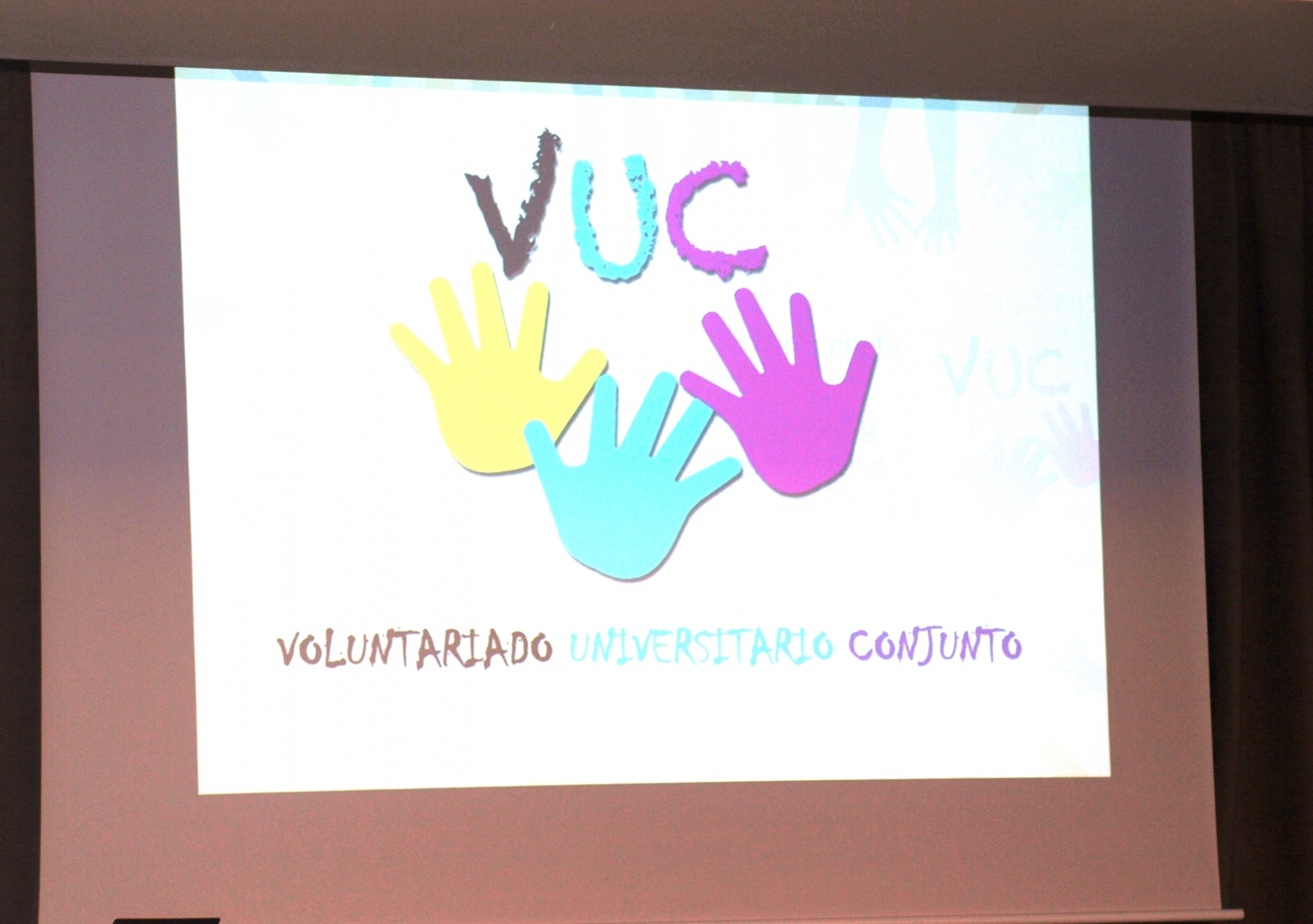 Presentación del Voluntariado Conjunto