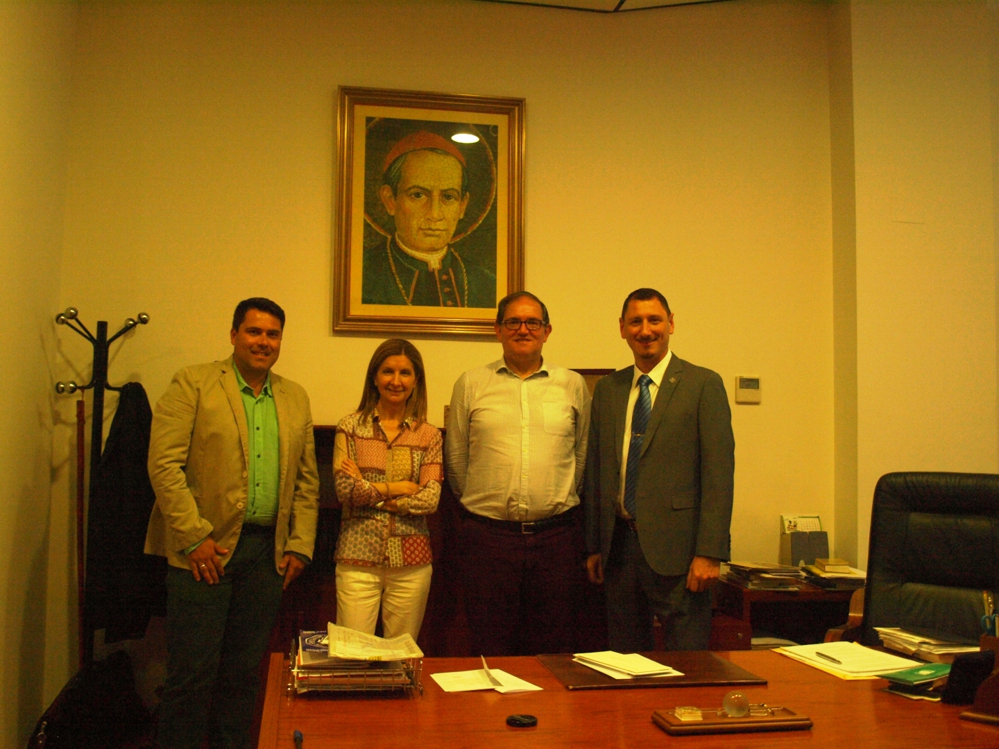 Visita de la Presidenta de la Asociación No Más Novatadas