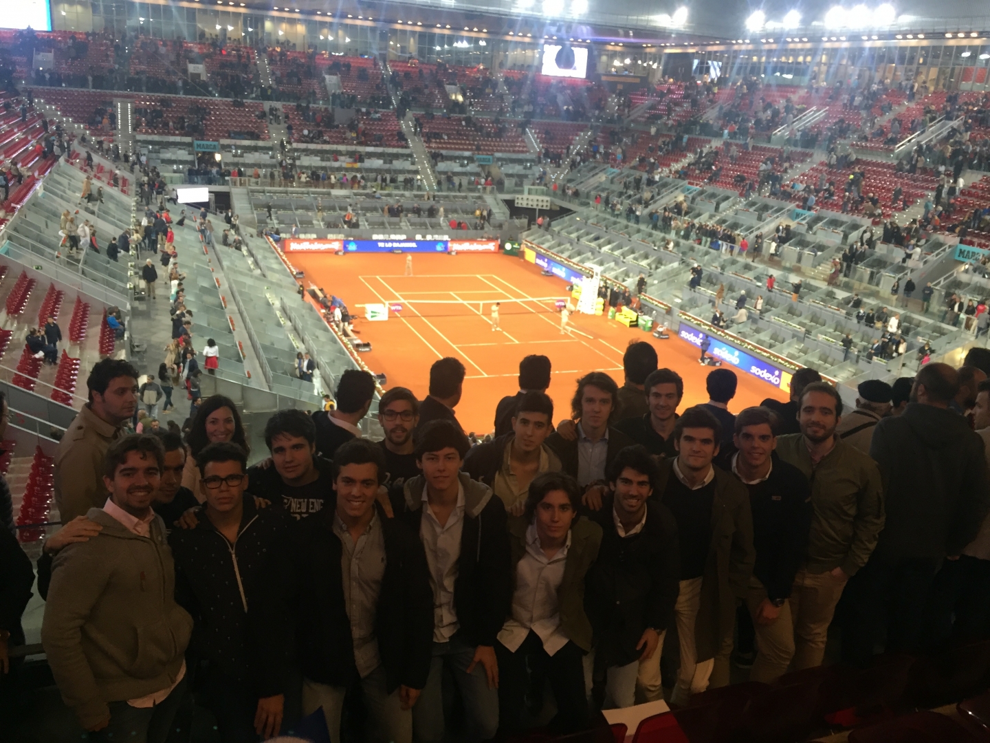 Comisión de Tenis en el Open de Madrid