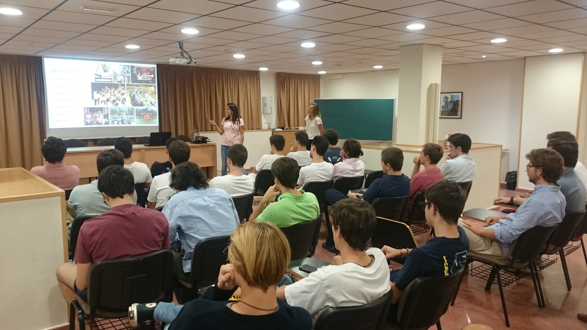 Las Actividades se activan