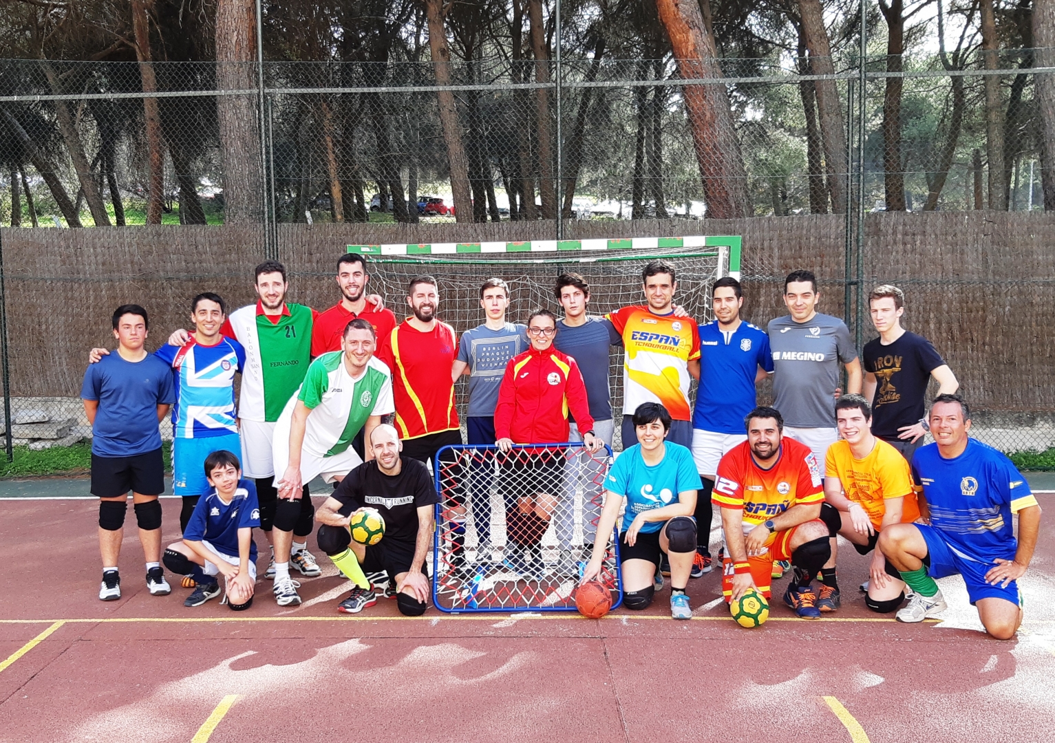 Tchoukball: Curso de Arbitraje y un entrenamiento especial