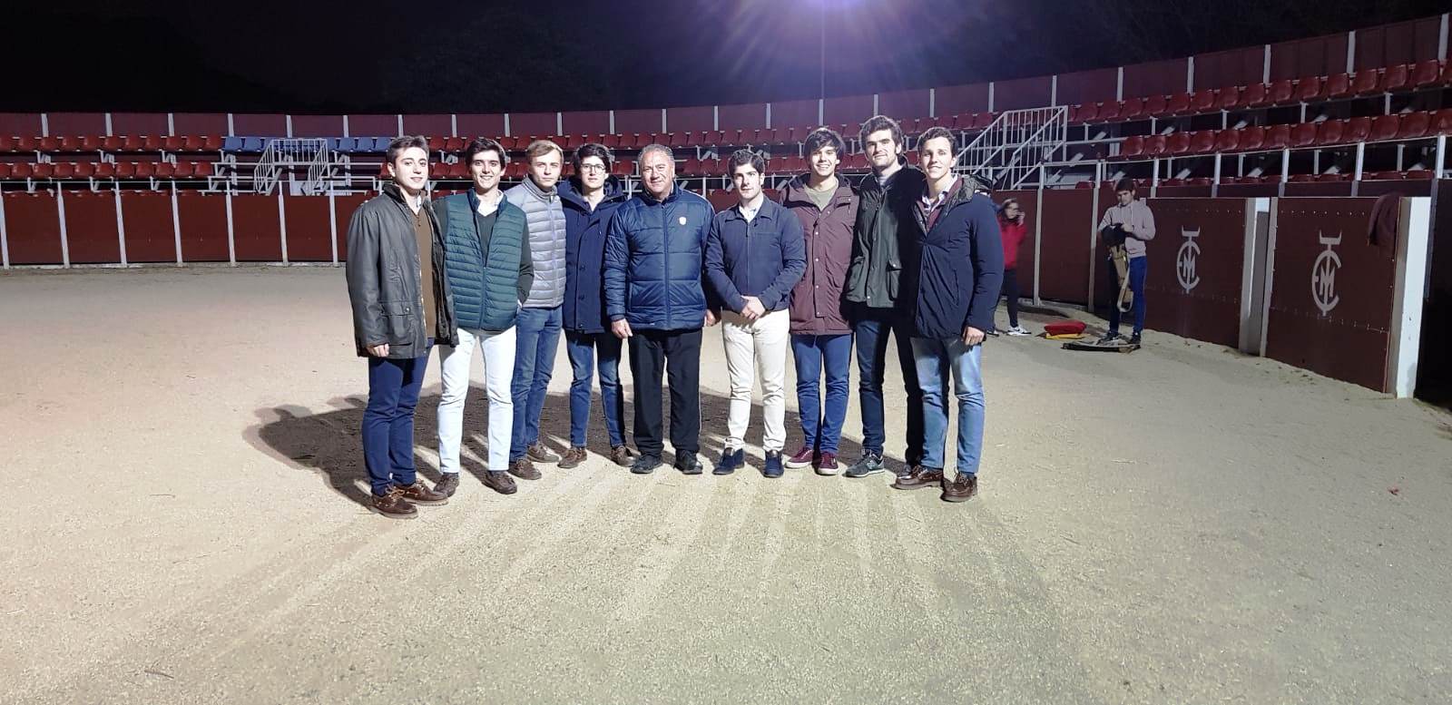 Visita a la Escuela Taurina de «El Batán»