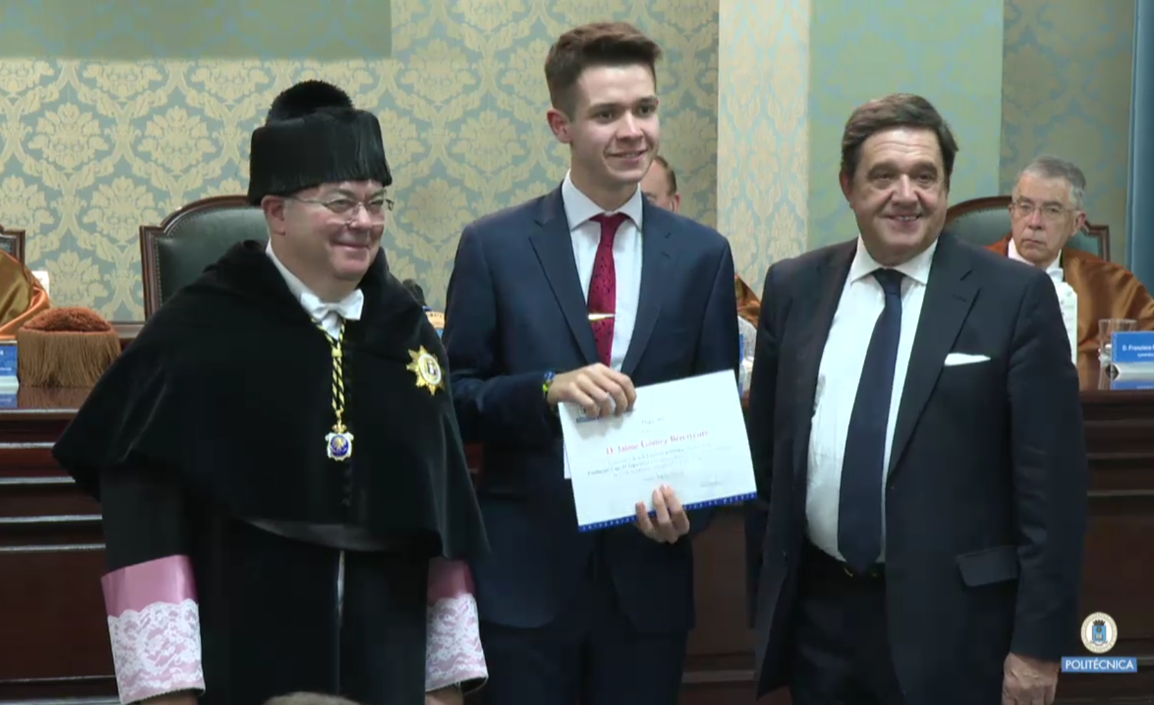 Jaime Gómez Benavente, premio UPM