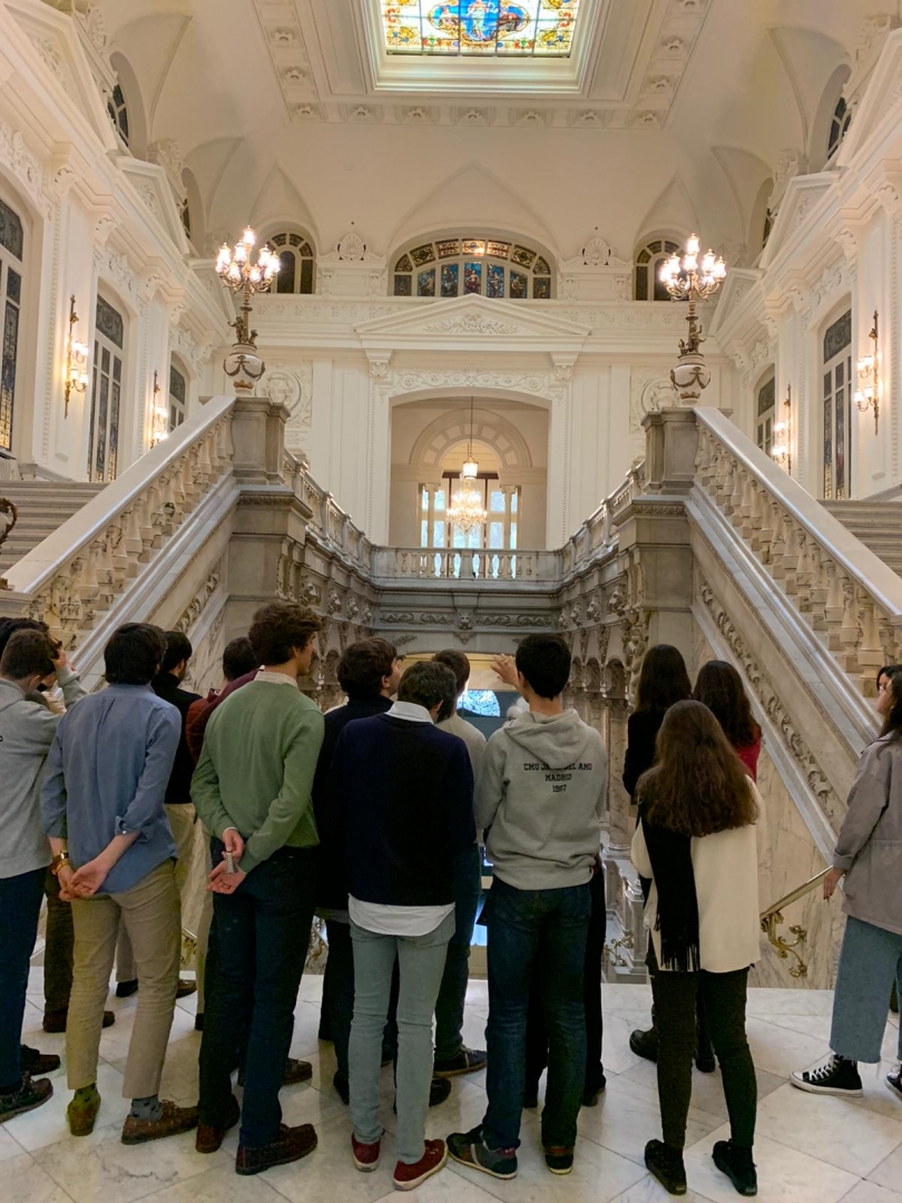 Salida al Banco de España
