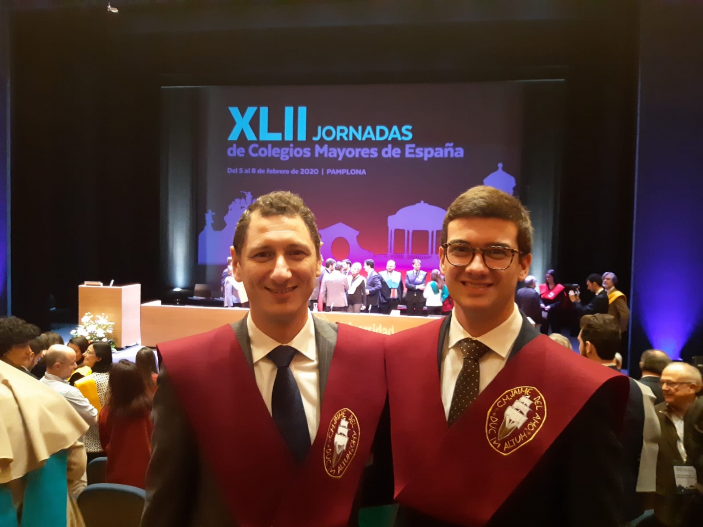 Presencia del Jaime del Amo en las Jornadas de Colegios Mayores de España