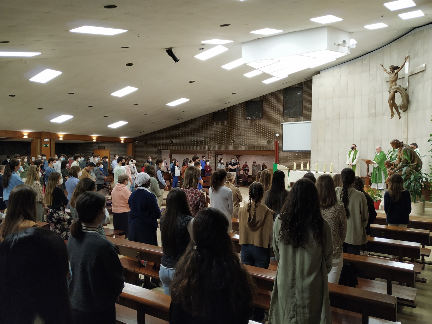 Misa de la Pastoral Conjunta de Colegios Mayores