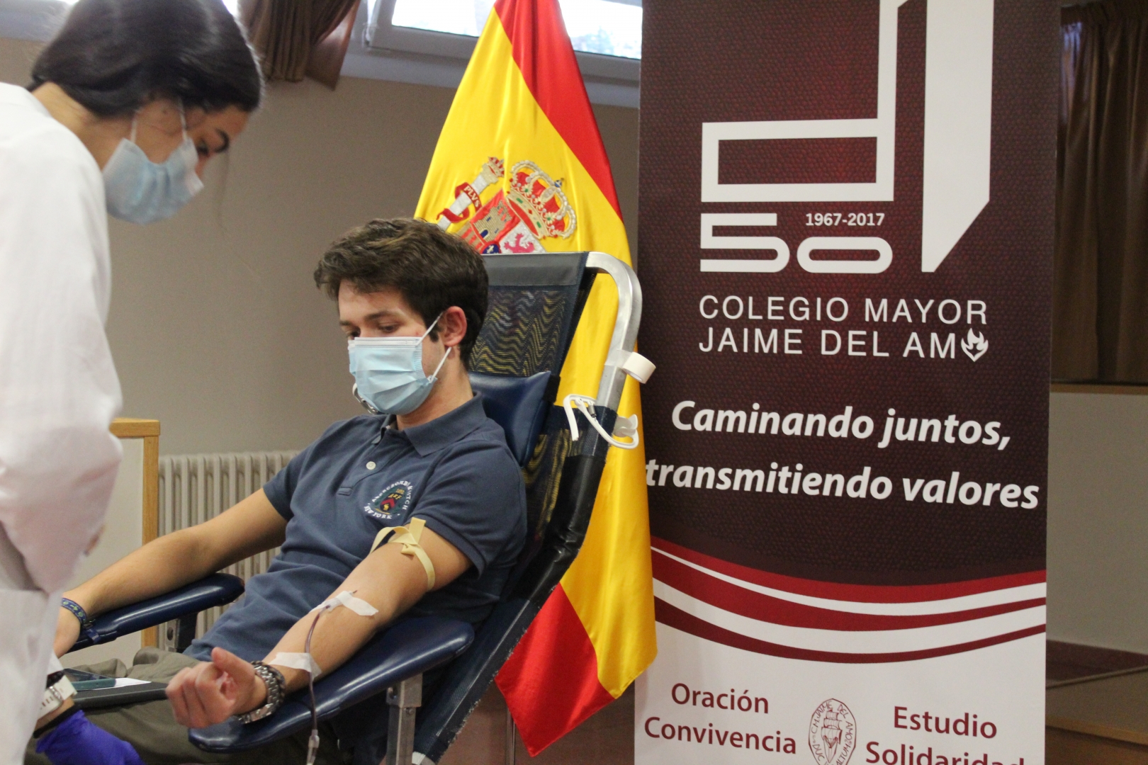 Donación de sangre en el Jaime del Amo