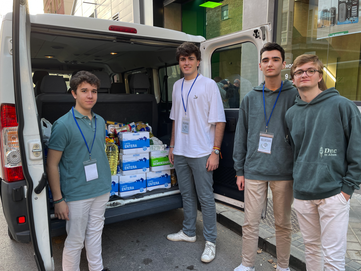 Recogida de alimentos. Pastoral Conjunta