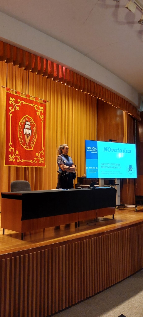 Visita de la Policía Municipal
