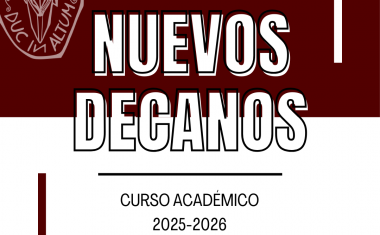 Nuevos Decanos para el curso 25/26