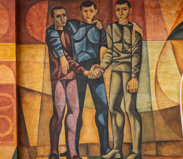 Identidad CM Jaime del Amo: Mural