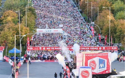 Nuestros chicos de Atletismo en la «Ponle Freno 2025»