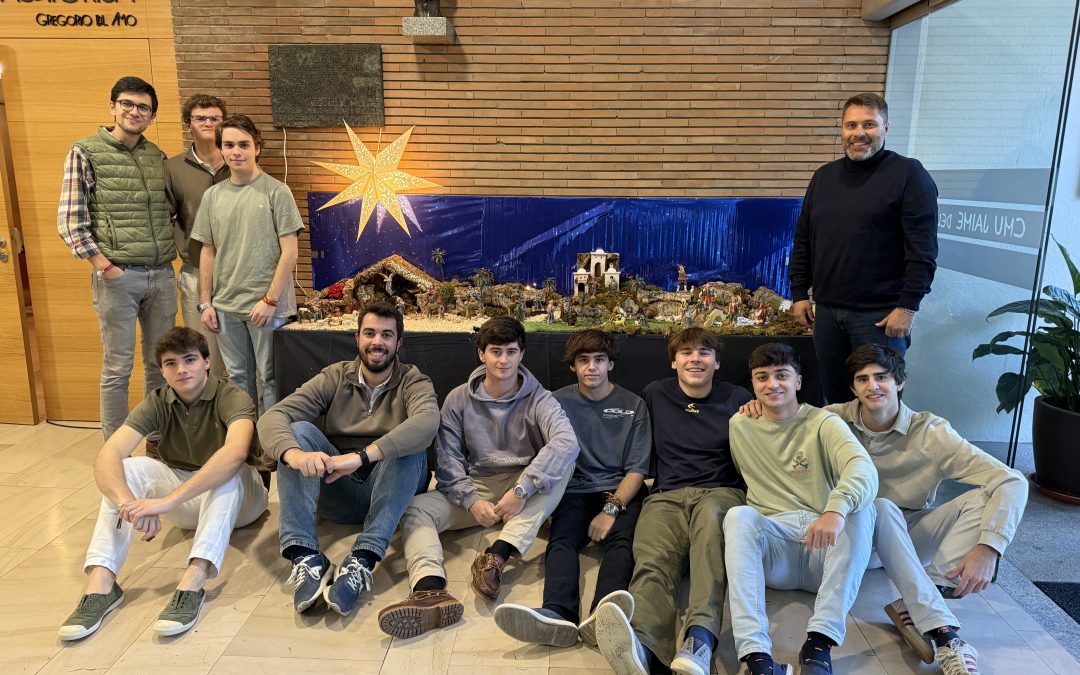 Montaje del Belén y decoración Navideña en el Jaime del Amo