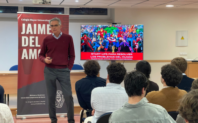 Conferencia de Juan Martínez-Barea. «startups para mejorar los problemas del mundo: el caso del cáncer.»
